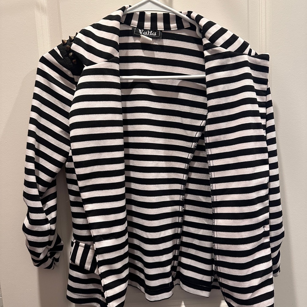 Striped Blazer